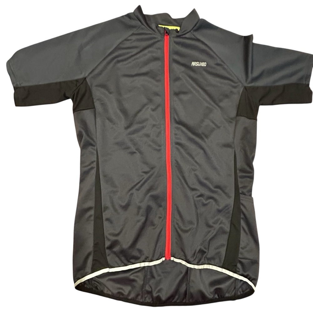 Arsuxeo Cycling Zip-up Shirt M